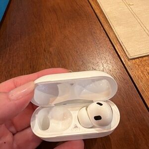 One AirPod 2 and Case